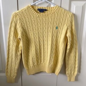 Women’s Yellow Ralph Lauren Sweater